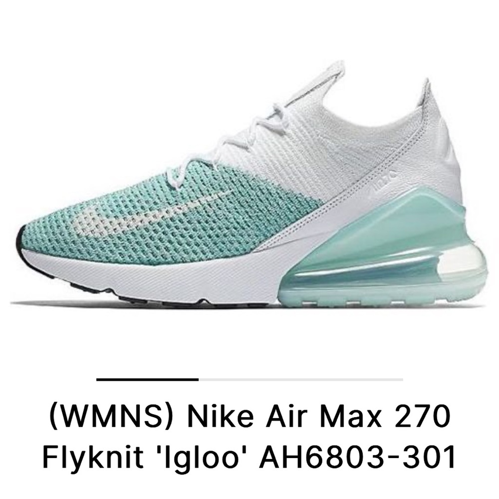 Nike Air Max 270 Flyknit 'Igloo' 2018 Edition